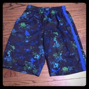 Black blue and green shorts size 8-10